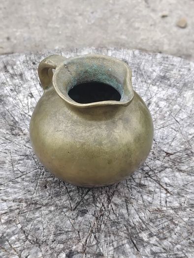 Strube-Dieckmann Mid Century Bullous Jug/Brass