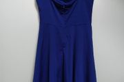blue dress