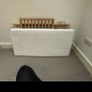 IKEA sniglar cot and baby elegance mattress Image 3
