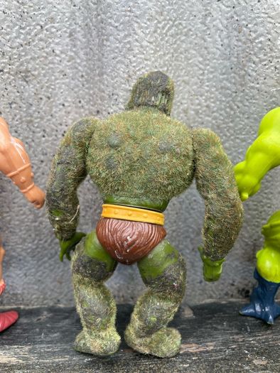 Vintage Masters of the Universe, He-man, Prince Adam, Stinker, Grizzlor, Whiplash, Mossman, c1980s