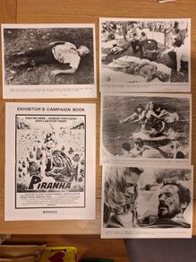 PIRANHA 1978 - Exhibitors Campaign Press Book and Photos
