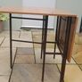 vintage 1960s extendable space saver table Image 7