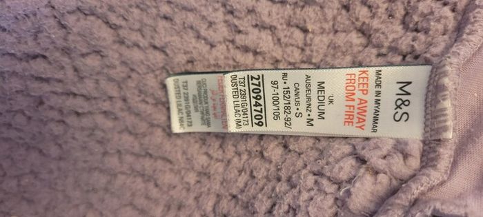 M&S housecoat Size M