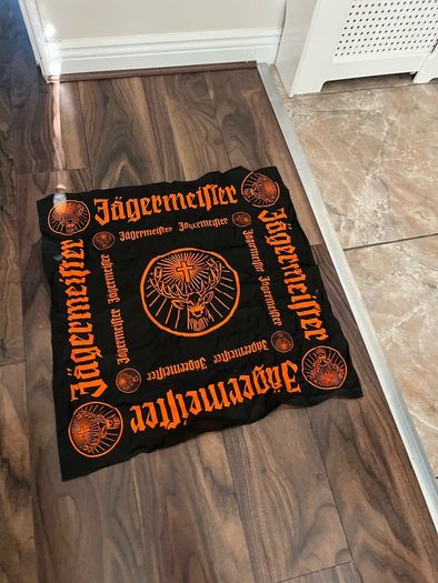 Official Jagermeister promo Pack & 3D Bottle LED Light Sign  Wall Display Man Cave Barware