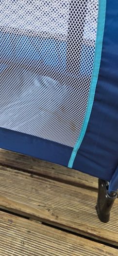 2 tier Travel cot with changing table. excellent condition.