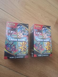 Pokemon TCG Mega Evolution CHAOS RISING booster bundle