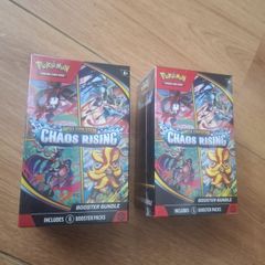 Pokemon TCG Mega Evolution CHAOS RISING booster bundle