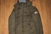 Khaki Superdry Puffer Jacket