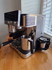 Ninja Luxe Cafe Premier Series Coffee Machine - Black/ Stainless Steel