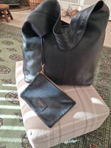 Stunning New Unused Hobbs of London Lula Black Leather Bag