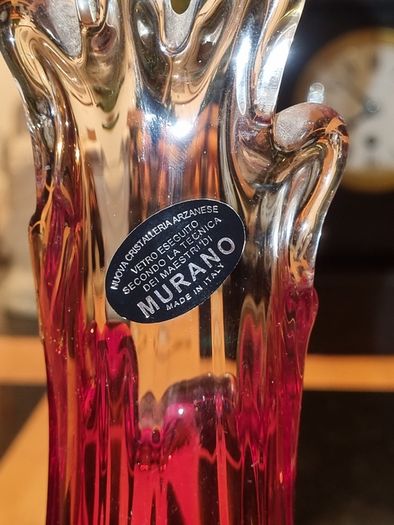 Murano glass vase