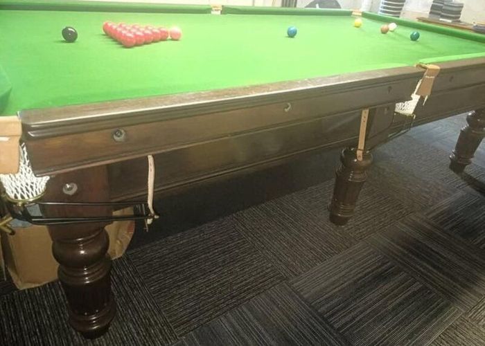 Snooker table 9 x 4.5 ft.  Made by Abbey Billards, Dublin