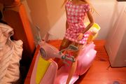Barbie on Scooter