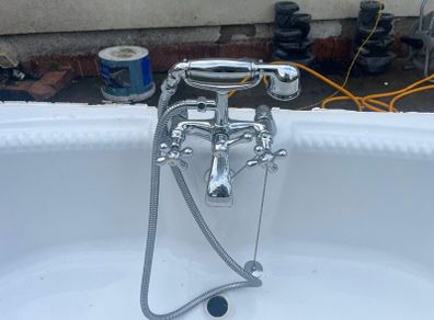 Perfect Bathtub with Tap