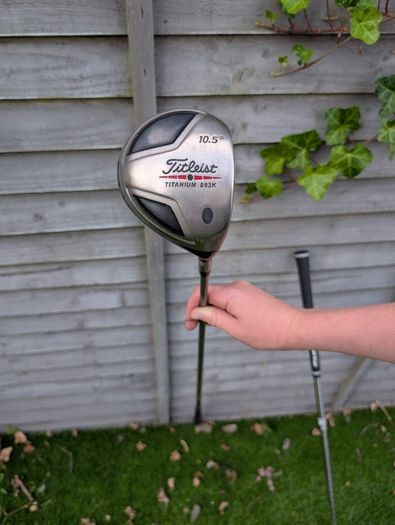 golf club set including bag and trolley