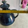 Louis Mulcahy Studio Pottery Dingle Ireland Tealicious Large Blue Glaze Tea Pot Image 5