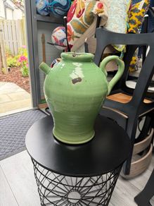 Large Green Vase
