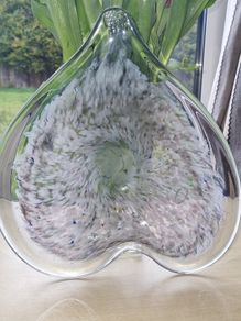Murano glass plate