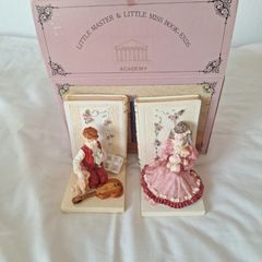 boy and girl bookends