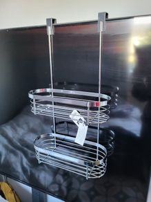 Over Door Caddy metal bathroom shelves NEW