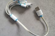 Micro USB Cable 1 m 4 in 1 Multi Pin Charging