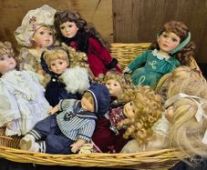 Vintage Porcelain Dolls Collection....Restoration Project, Spares & Repairs