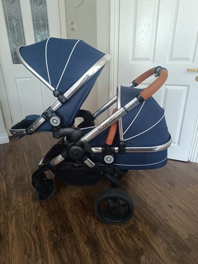I candy peach blossom twin buggy