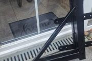 boxing bag outside bracket