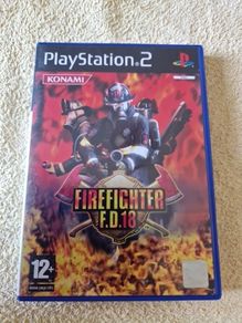 Firefighters F.D. 18 PlayStation2 Ps2 Games Original
