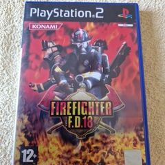 Firefighters F.D. 18 PlayStation2 Ps2 Games Original