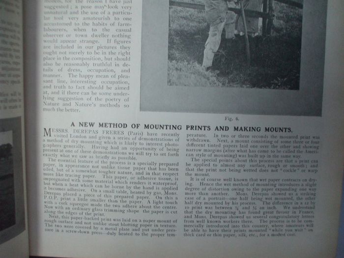 SALE!  THE AMATEUR PHOTOGRAPHER - 1903 - The Popular Illustrated Journal for All Photographers - Volume XXXVIII - July to December 1903