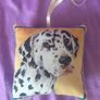 Dog hanging fabric ornament Image 3