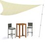 Telescopic Tarp Pole with Length of 102-260 cm Aluminum Image 3