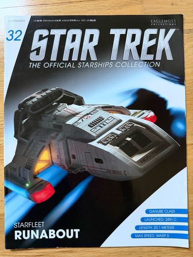 Star Trek The Official Starships Collection magazine issue 32 Starfleet Runabout