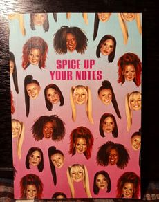 Spice Girls. Spice Up Your Notes Note Pad.