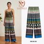 Fab Zara Bloggers Satin Multi Coloured Wide Leg Image 2