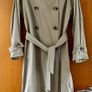 Trench Coat- Light Beige/Green Image 7
