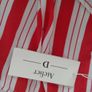 Wedding/Red/White Stripe Designer Evening Dress BNWT. Image 3