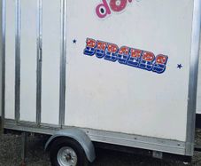 Mobile catering trailer