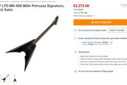 Esp-ltd MK-600 mille petrozza (Price Drop)