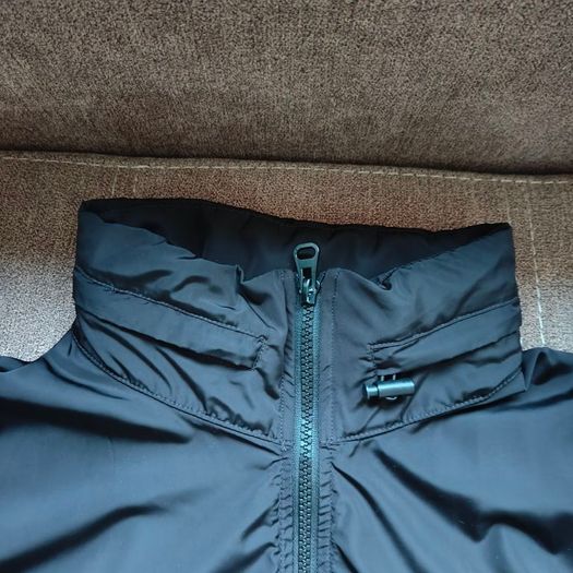 black ZARA cropped windbreaker, size XS