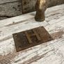 vintage Cast iron sign Image 3