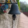 Cast Iron Hand Painted Rooster Bell Image 4