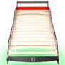 Children LED Race Car Bed 90x200 cm Red Image 7
