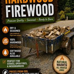 Top Class loads of seasoned hardwood firewood