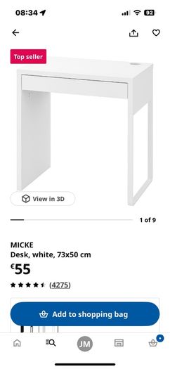 desk and chair