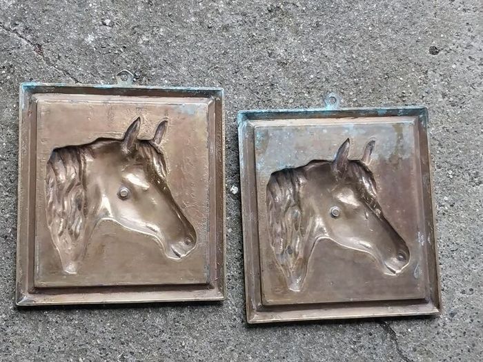 Brass Horses x 2