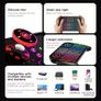 2.4GHz & BT Dual-Mode Mini Keyboard with Touchpad - 7-Color Backlight, Multimedia Keys - Compatible with Android TV Box, Smart TV, Projector, PS3 & More Image 7