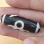 Tibetan Himalayan Flower-Energy Patterned Antique Bead Image 2