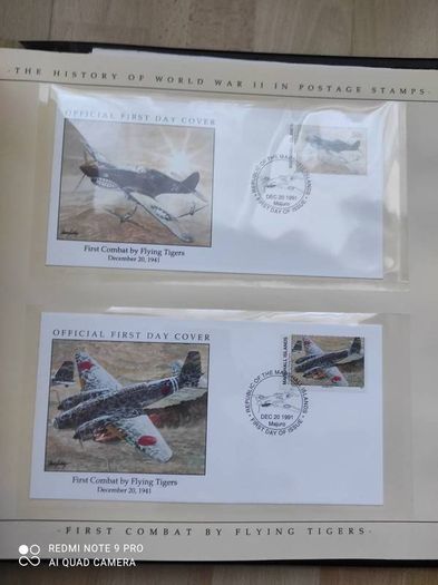 The History of World War II in the postage stamps